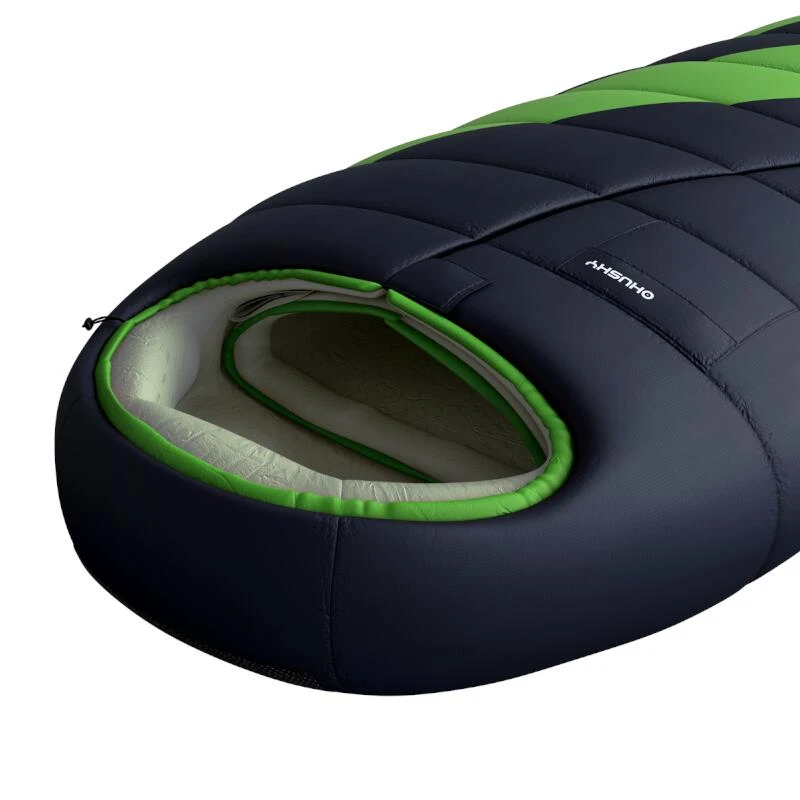 Husky Sac De Couchage Momie Espace -6°C 2021 220 X 85 Cm - Gris Avec Vert - Adultes 4 Husky Sac De Couchage Momie Espace -6°C 2021 220 X 85 Cm - Gris Avec Vert - Adultes – Image 4