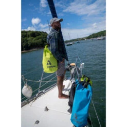 Aquapac Sac étanche 25L Heavyweight Avec Bandoulière Blu -Célèbre Camping Magasin sac etanche 25l heavyweight avec bandouliere blu 4