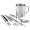 Set De Couverts De Camping & Tasse Thermique Inox | 1 Personne