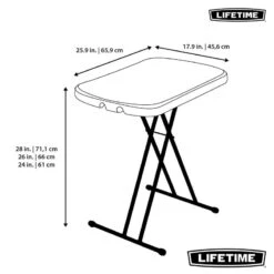 Table Individuelle Ajustable En Hauteur LIFETIME #80251 -Célèbre Camping Magasin table individuelle ajustable en hauteur lifetime 80251 6