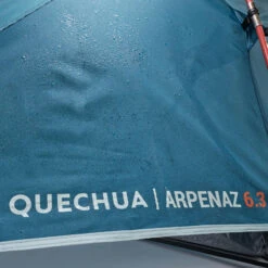 Quechua Tente à Arceaux De Camping - Arpenaz 6.3 - 6 Personnes - 3 Chambres -Célèbre Camping Magasin tente a arceaux de camping arpenaz 63 6 personnes 3 chambres 6
