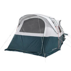 Quechua Tente à Arceaux De Camping - Arpenaz 6.3 F&B - 6 Personnes - 3 Chambres -Célèbre Camping Magasin tente a arceaux de camping arpenaz 63 f and b 6 personnes 3 chambres 4