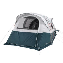 Quechua Tente à Arceaux De Camping - Arpenaz 6.3 F&B - 6 Personnes - 3 Chambres -Célèbre Camping Magasin tente a arceaux de camping arpenaz 63 f and b 6 personnes 3 chambres 5