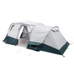 Quechua Tente à Arceaux De Camping - Arpenaz 6.3 F&B - 6 Personnes - 3 Chambres -Célèbre Camping Magasin tente a arceaux de camping arpenaz 63 f and b 6 personnes 3 chambres 6