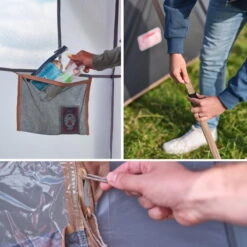 Tente Coleman 8 Personnes Octagon Gris 12 Tente Coleman 8 Personnes Octagon Gris -Célèbre Camping Magasin tente coleman 8 personnes octagon gris 5