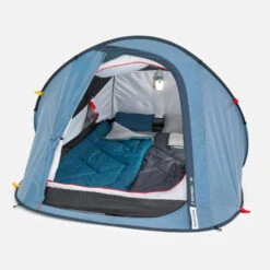 Quechua Tente De Camping - 2 SECONDS - 2 Places -Célèbre Camping Magasin tente de camping 2 seconds 2 places 3
