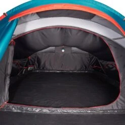 Quechua Tente De Camping - 2 SECONDS XL - 3 Places - Fresh & Black -Célèbre Camping Magasin tente de camping 2 seconds xl 3 places fresh and black 9