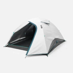 Quechua Tente De Camping - MH100 - 3 Places - Fresh & Black -Célèbre Camping Magasin tente de camping mh100 3 places fresh and black 5