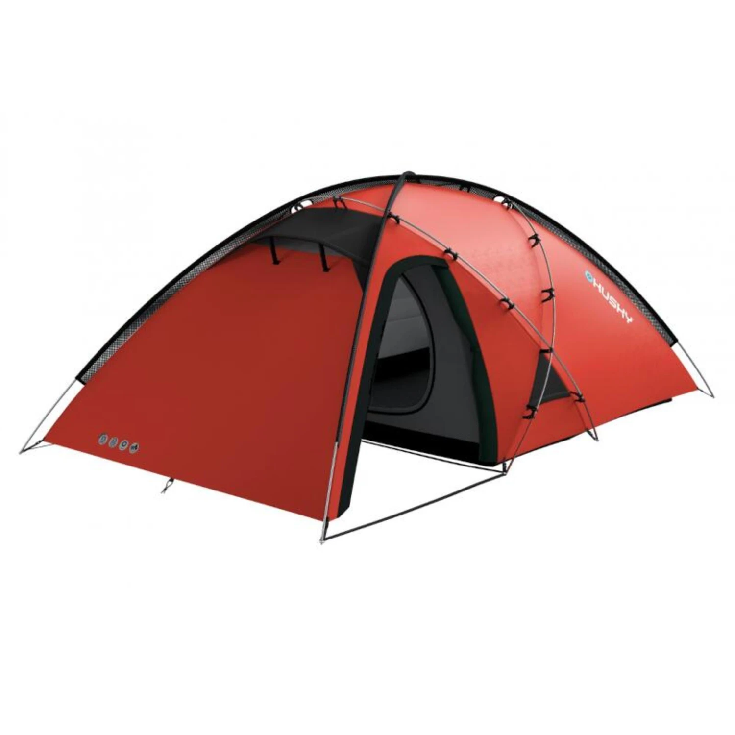 Husky Tente Extreme Felen 3-4 - Tente Légère - 3-4 Personnes - Rouge 1 Husky Tente Extreme Felen 3-4 - Tente Légère - 3-4 Personnes - Rouge