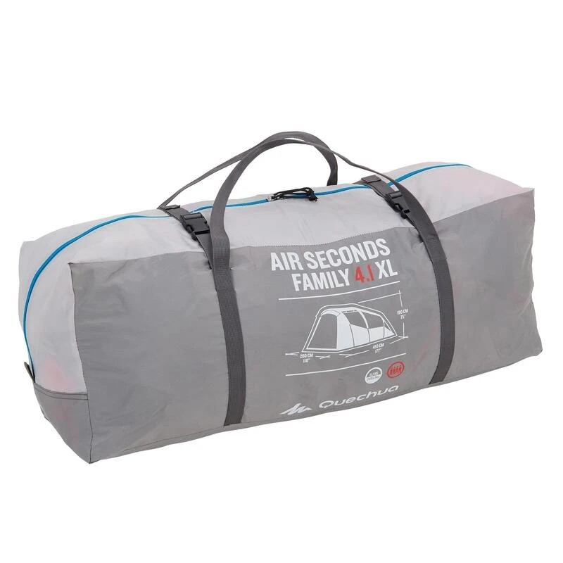 Quechua Tente Gonflable De Camping - Air Seconds 4.1 - 4 Personnes - 1 Chambre 4 Quechua Tente Gonflable De Camping - Air Seconds 4.1 - 4 Personnes - 1 Chambre – Image 4