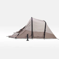 Quechua Tente Gonflable De Camping - AirSeconds 4.2 Polycoton - 4 Personnes - 2 Chambres -Célèbre Camping Magasin tente gonflable de camping airseconds 42 polycoton 4 personnes 2 chambres 9