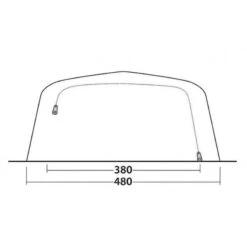 Tente Gonflable Outwell Jacksondale 7PA 9 Tente Gonflable Outwell Jacksondale 7PA -Célèbre Camping Magasin tente gonflable outwell jacksondale 7pa 4