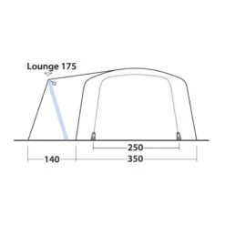 Tente Gonflable Outwell Oakdale 5PA -Célèbre Camping Magasin tente gonflable outwell oakdale 5pa 4