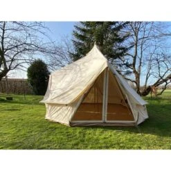 Tente Tipi En Coton - Freya - 12 Personnes - 6 X 4 M – 3m Hauteur - Moustiquaire -Célèbre Camping Magasin tente tipi en coton freya 12 personnes 6 x 4 m 3m hauteur moustiquaire 5