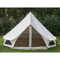Tente Tipii 500 Canvas - Tipi 10 Pers. - 500 X 500 Cm X 300 Cm -Célèbre Camping Magasin tente tipii 500 canvas tipi 10 pers 500 x 500 cm x 300 cm 2