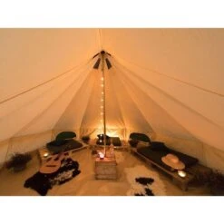 Tente Tipii 500 Canvas - Tipi 10 Pers. - 500 X 500 Cm X 300 Cm -Célèbre Camping Magasin tente tipii 500 canvas tipi 10 pers 500 x 500 cm x 300 cm 4