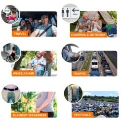 Toilette D'urgence Jonhy Wee, 3 Pièces -Célèbre Camping Magasin toilette durgence jonhy wee 3 pieces 6