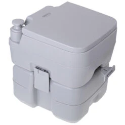 Toilette Portable 20L Pour Camping-Car, WC Avec Chasse D'Eau 13L Camry -Célèbre Camping Magasin toilette portable 20l pour camping car wc avec chasse deau 13l camry 6