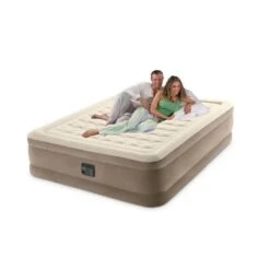 Intex Ultra Plush Queen Airbed - Lit Gonflable - 203x152x46cm - Compris Accessoires -Célèbre Camping Magasin ultra plush queen airbed lit gonflable 203x152x46cm compris accessoires 2