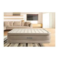 Intex Ultra Plush Queen Airbed - Lit Gonflable - 203x152x46cm - Compris Accessoires -Célèbre Camping Magasin ultra plush queen airbed lit gonflable 203x152x46cm compris accessoires 3